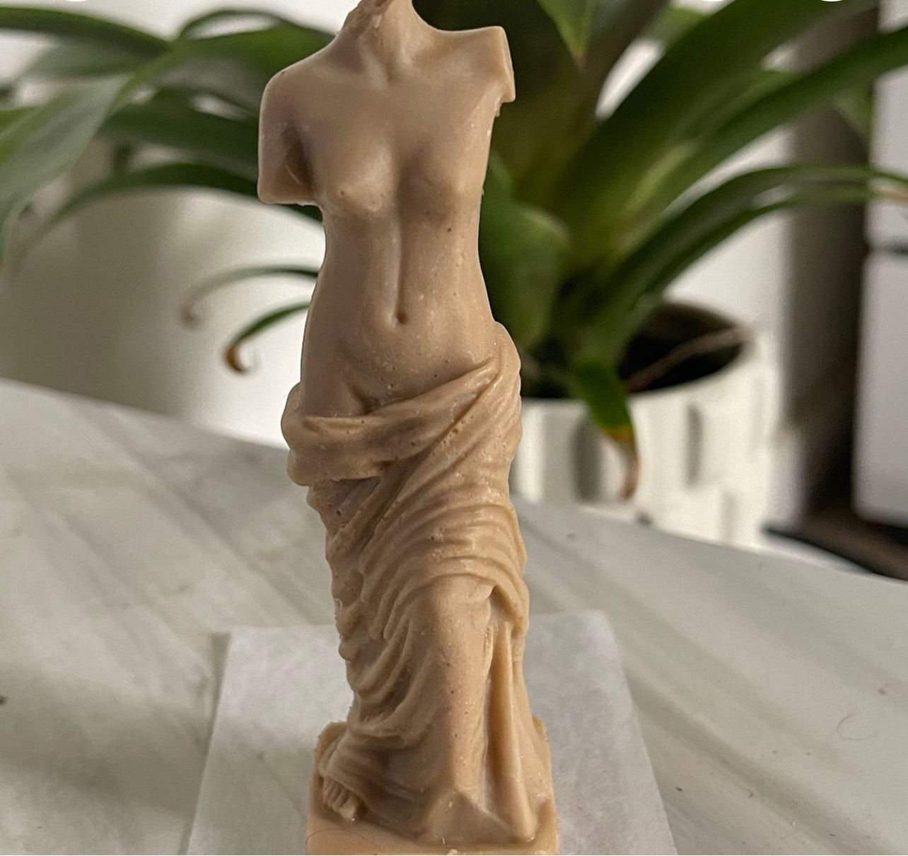 Organic goddess bawdy sculpture soap