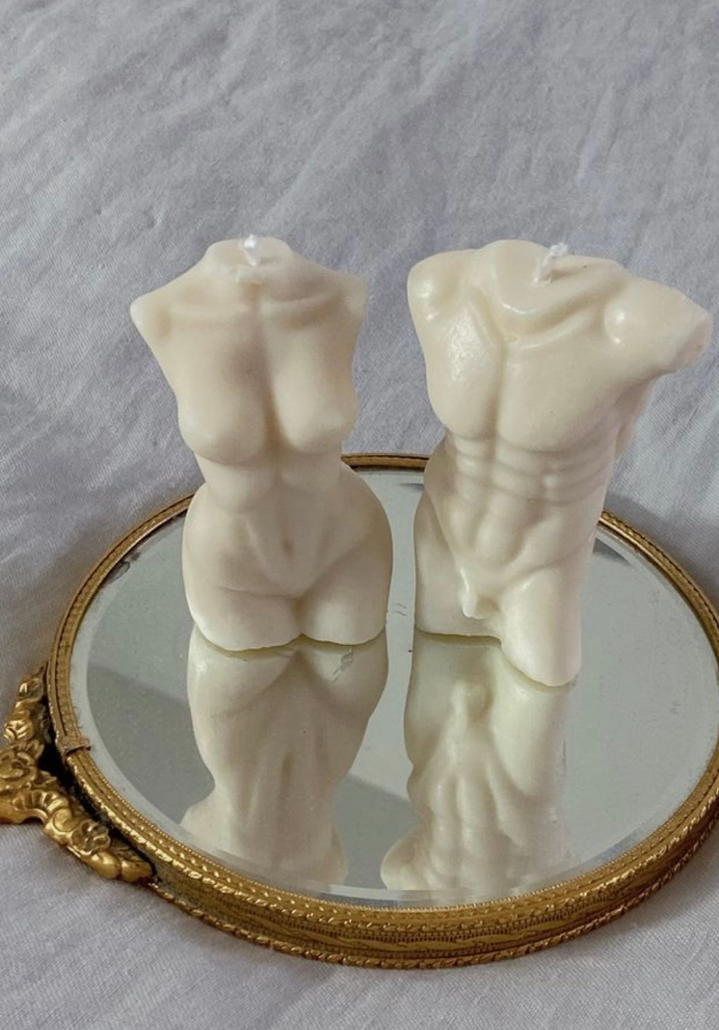 Bawdy sculpture candle